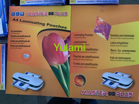 125MIC A4 A3 Master+Plus hot thermal laminating pouches lamination pouch film factory FROM CHINA